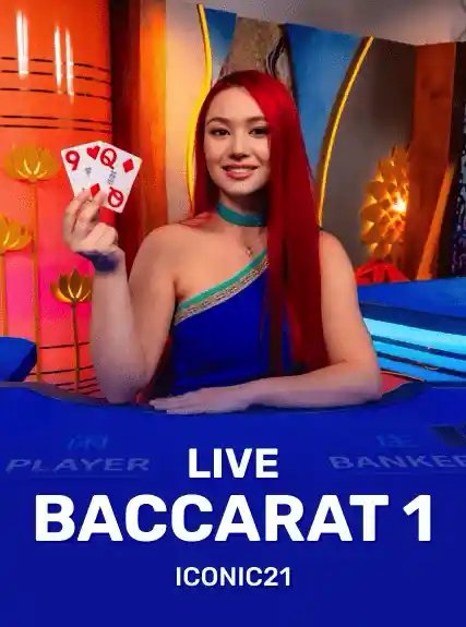 Live Baccarat 1 game cover