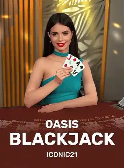 Oasis Blackjack game cover